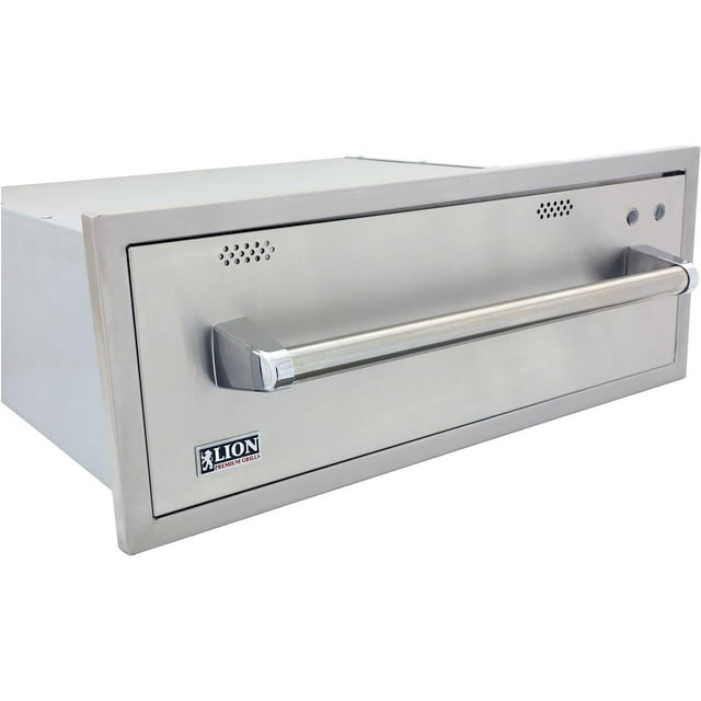 Lion 30-Inch Built-In 120V Electric Stainless Steel Warming Drawer