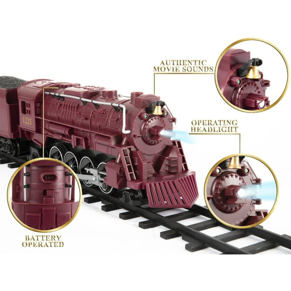 Lionel Warner Bros. The Polar Express Freight Battery Operated Train Set with Remote