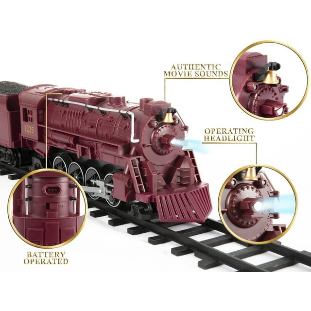Lionel Warner Bros. The Polar Express Freight Battery Operated Train Set with Remote