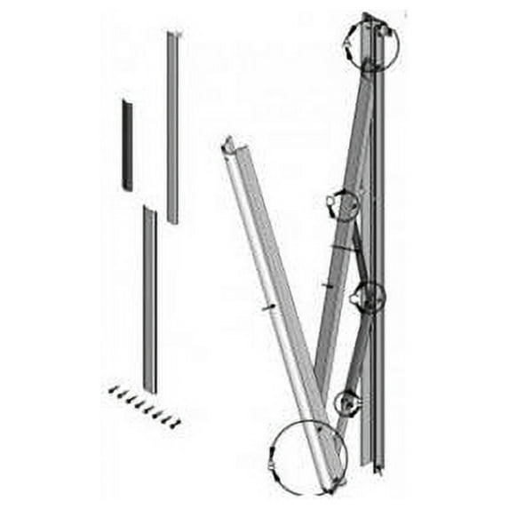 Lippert Component M6V-434730 12V Awning Solera Power