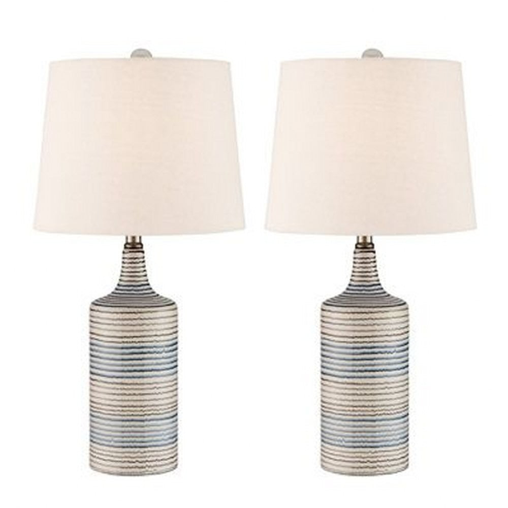 Lite Source Felicia Table Lamp Set