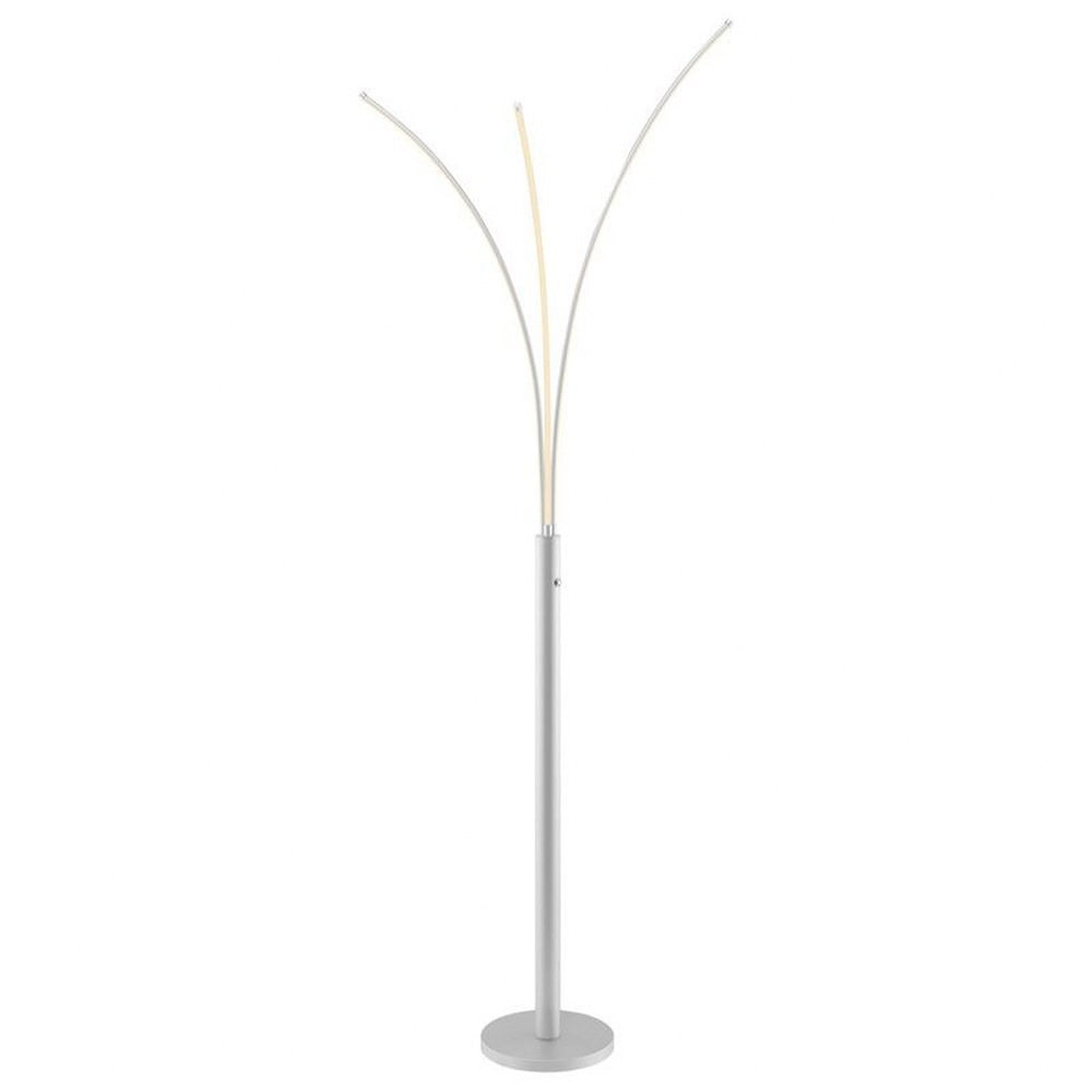 Lite Source Ls-83564 Monita 3 Light 81" Tall Led Tree Floor Lamp - Silver