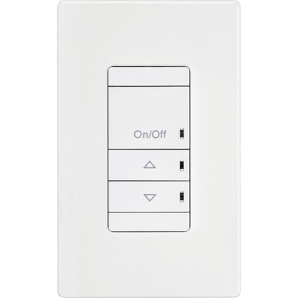 Lithonia Lighting Lighting Dimmer,3-Way Switch,120-277VAC SPODMRA MWO D WH