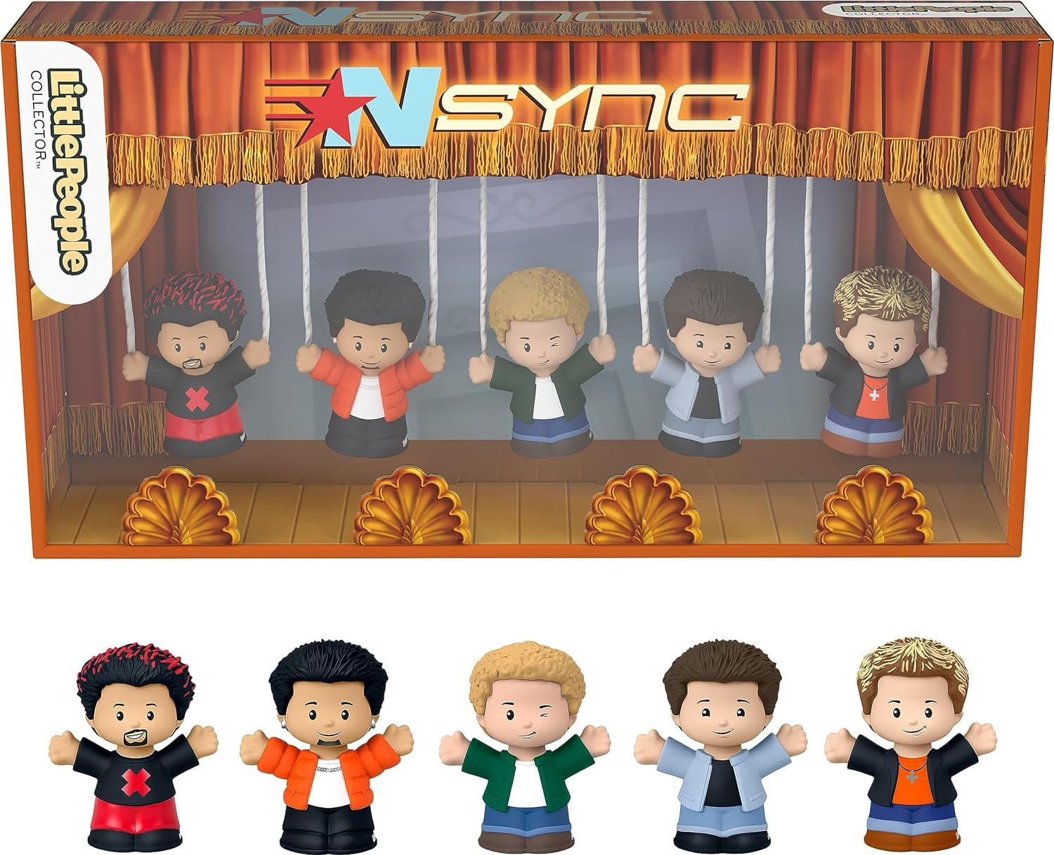 Little People Collector NSYNC Special Edition Set, 2.5", 5 Count