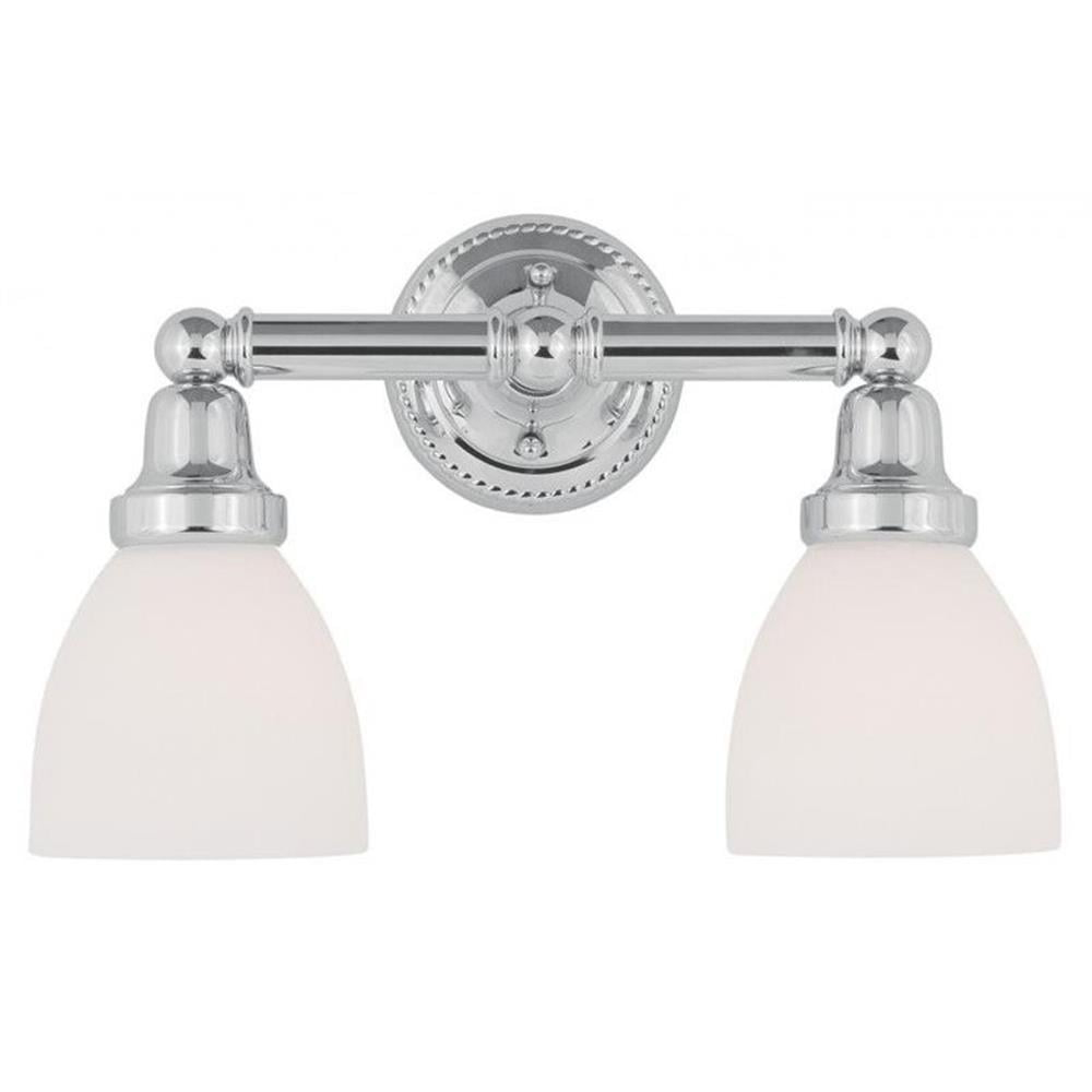 Livex Lighting Classic 2 - Light Vanity in  Polished Chrome