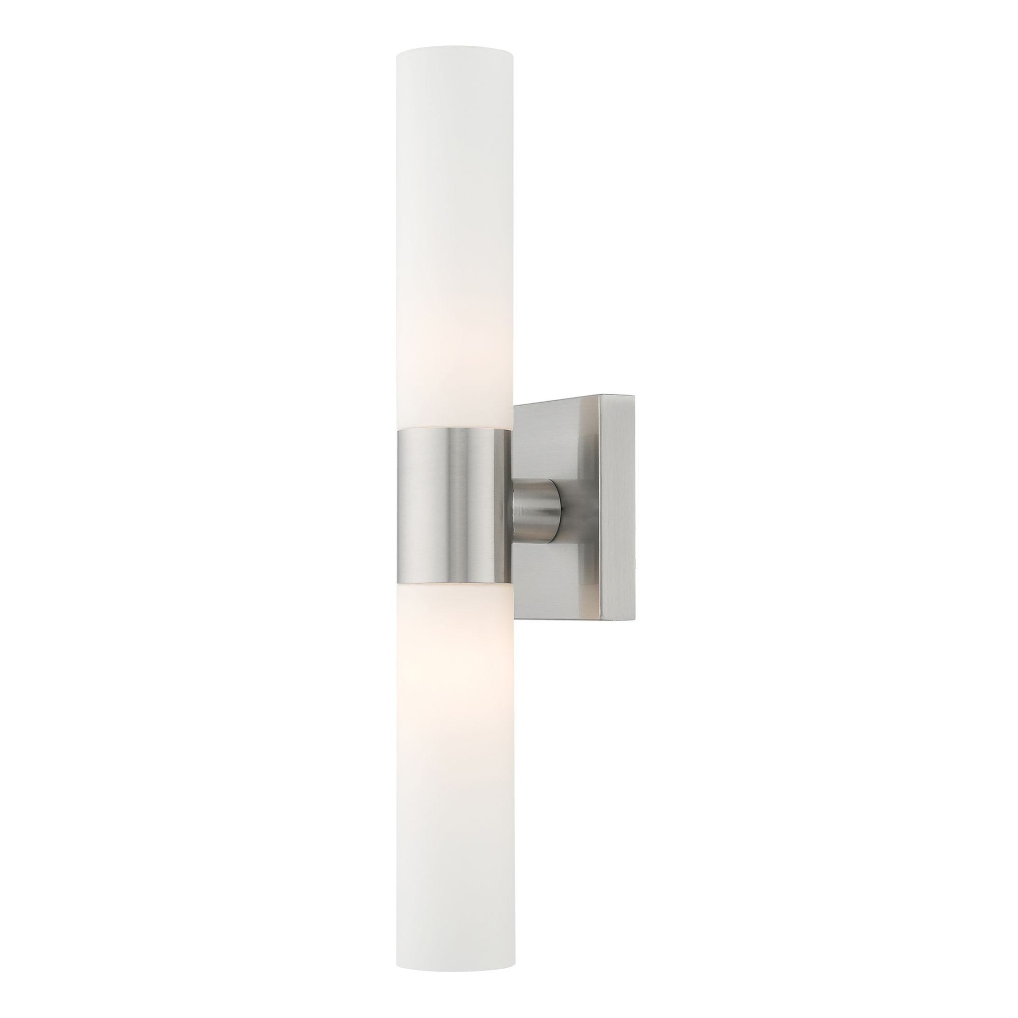 Livex Lighting Aero 2 - Light Vanity in  Brushed Nickel