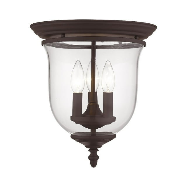 Livex Lighting Legacy Ceiling Mount in Bronze