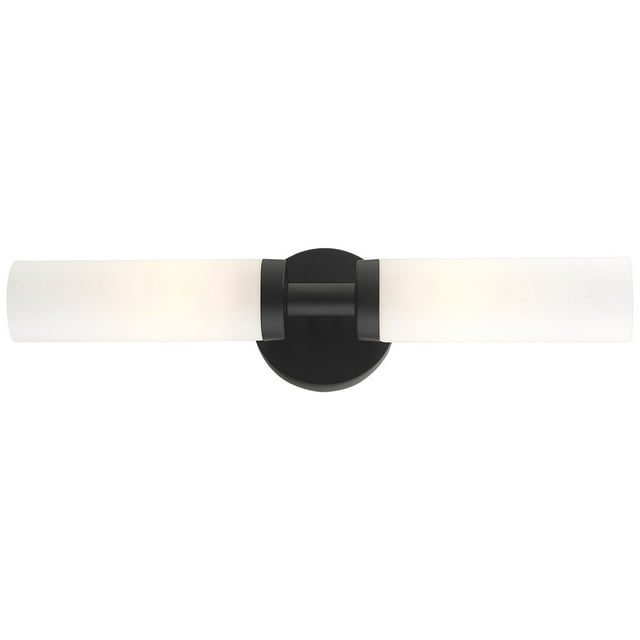 Livex Lighting Aero 2 - Light Vanity in  Black