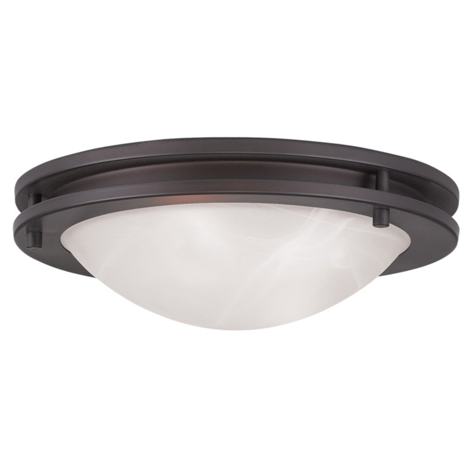 Livex Lighting Ariel 2 - Light Flush Mount in  Bronze