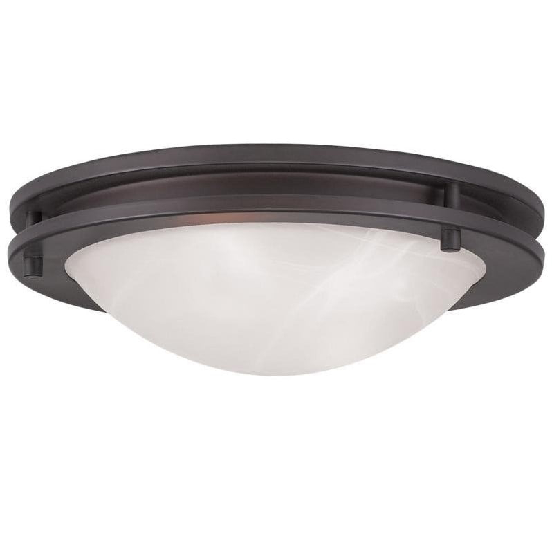 Livex Lighting Ariel 2 - Light Flush Mount in  Bronze