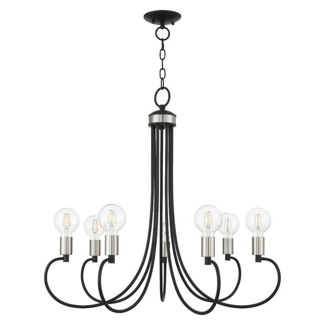 Livex Lighting - Bari - 7 Light Chandelier in New Traditional Style - 30 Inches