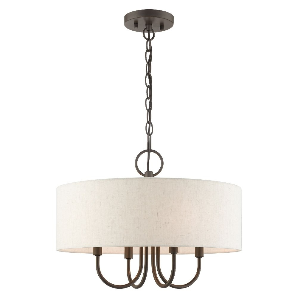 Livex Lighting Blossom 4 - Light Pendant in  English Bronze