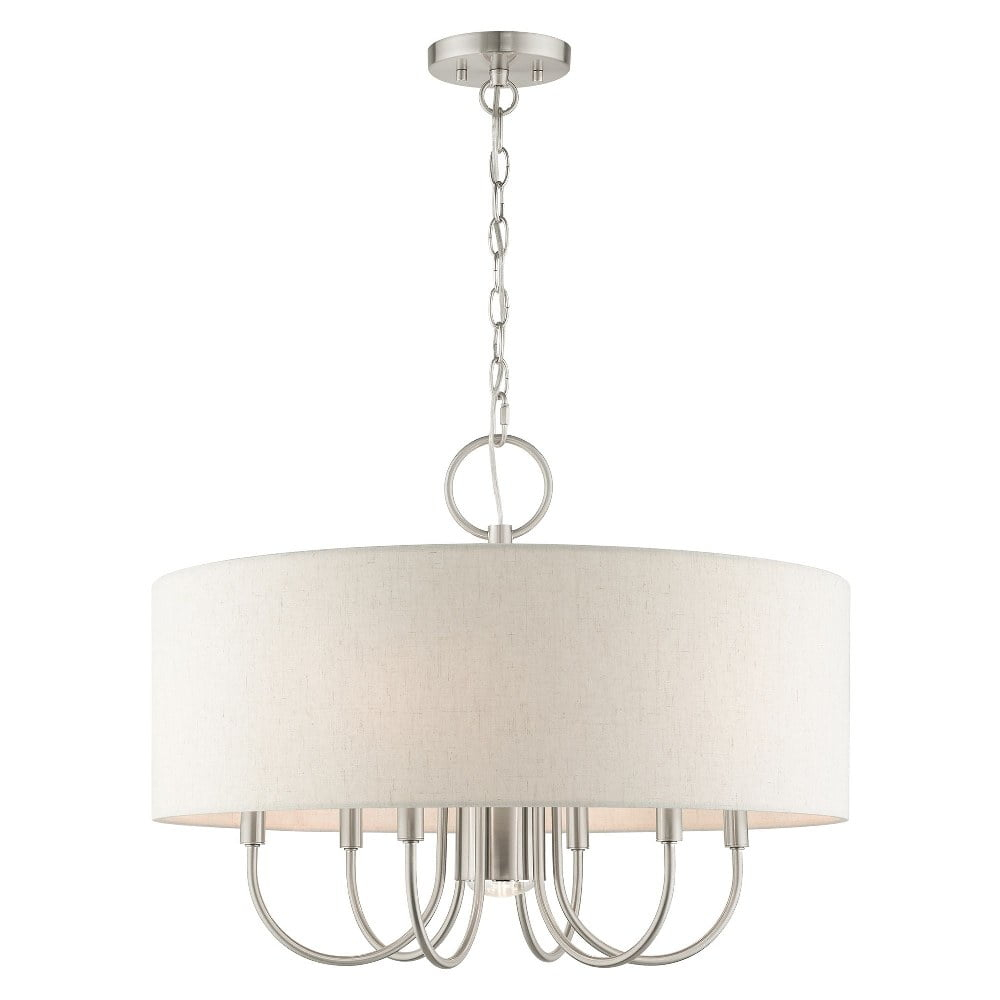 Livex Lighting Blossom 7 - Light Pendant in  Brushed Nickel