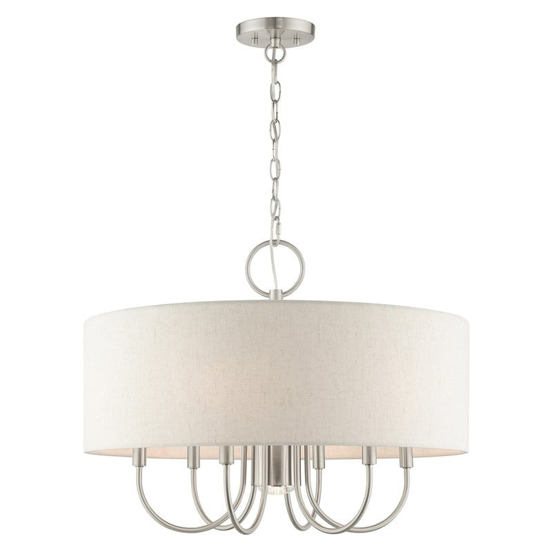 Livex Lighting Blossom 7 - Light Pendant in  Brushed Nickel