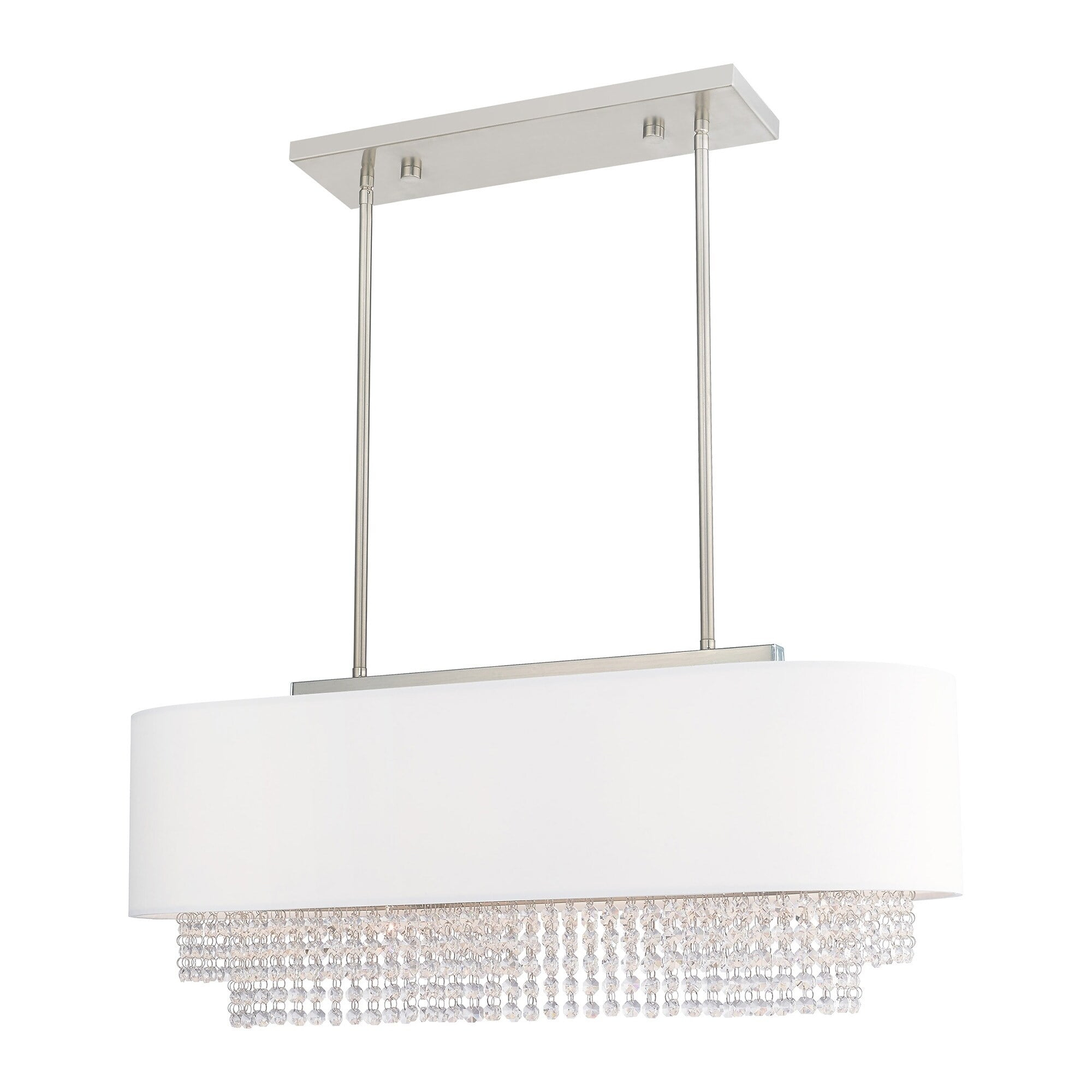 Livex Lighting Carlisle 3 - Light Chandelier in  Brushed Nickel