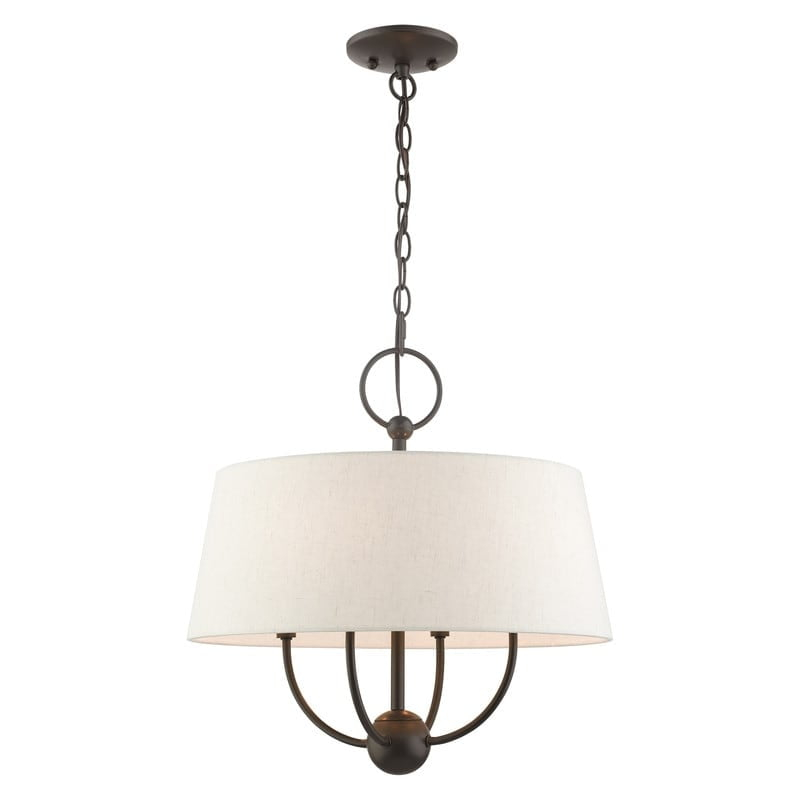 Livex Lighting Cartwright 4 - Light Pendant in  English Bronze