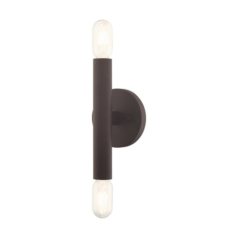 Livex Lighting Copenhagen 2 - Light Wall Light in  Bronze