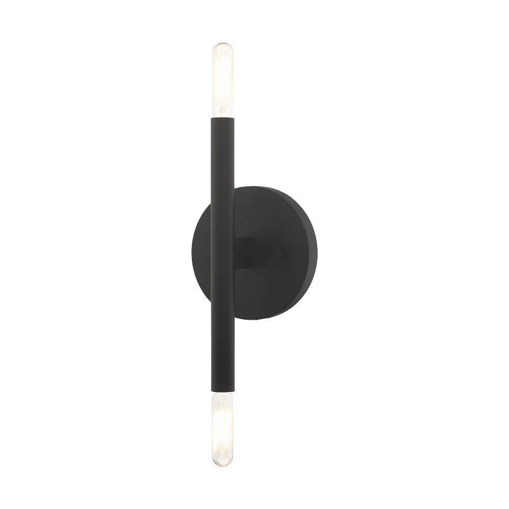 Livex Lighting Copenhagen 2 - Light Wall Light in  Black