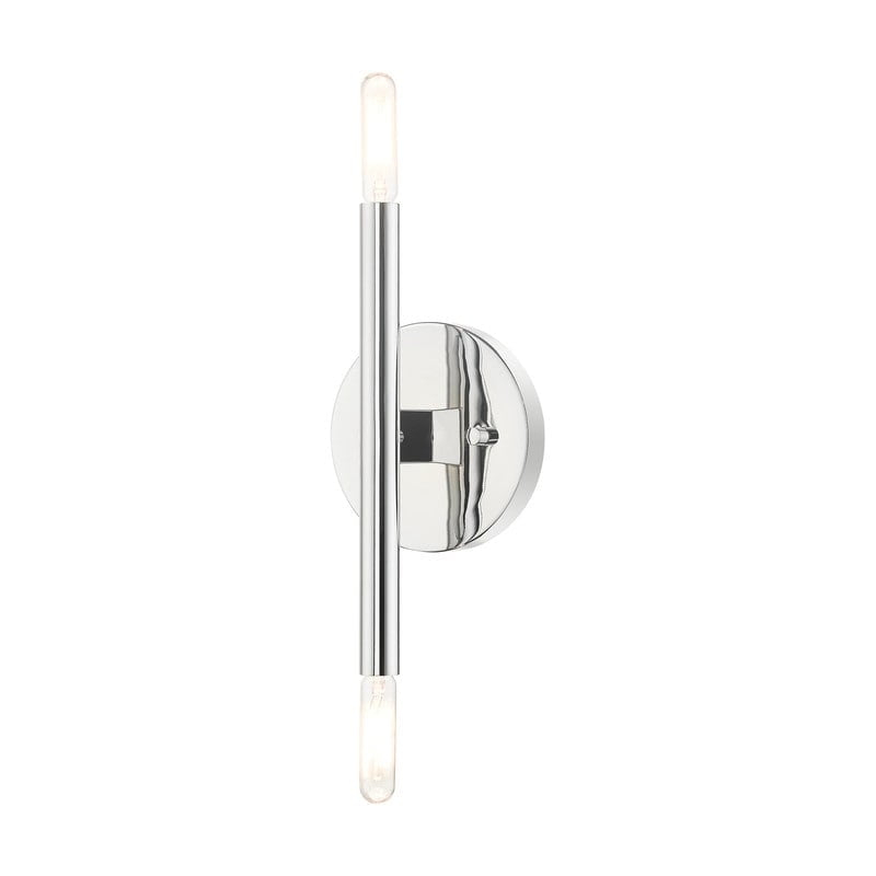 Livex Lighting Copenhagen 2 - Light Wall Light in  Polished Chrome