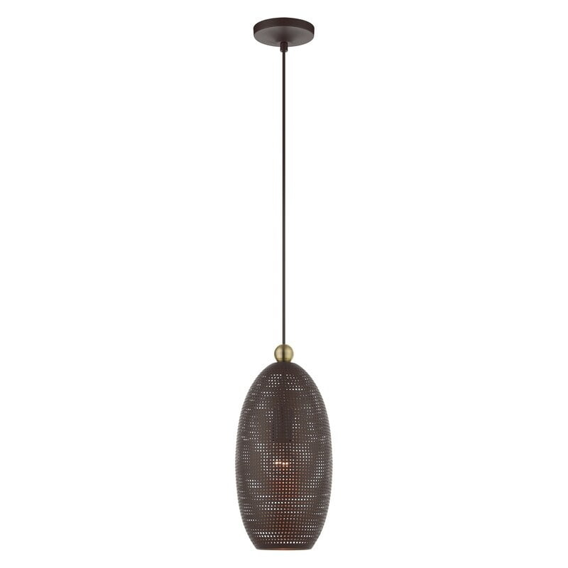 Livex Lighting Dublin 1 - Light Pendant in  Bronze