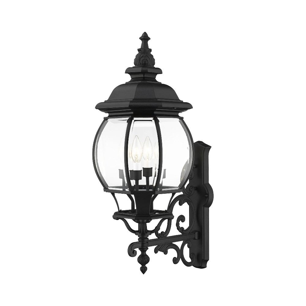 Livex Lighting Frontenac 4 - Light Wall Light in  Textured Black