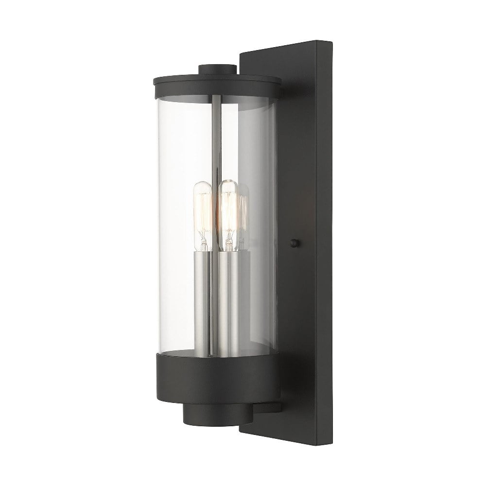 Livex Lighting Hillcrest 2 - Light Wall Light in  Textured Black