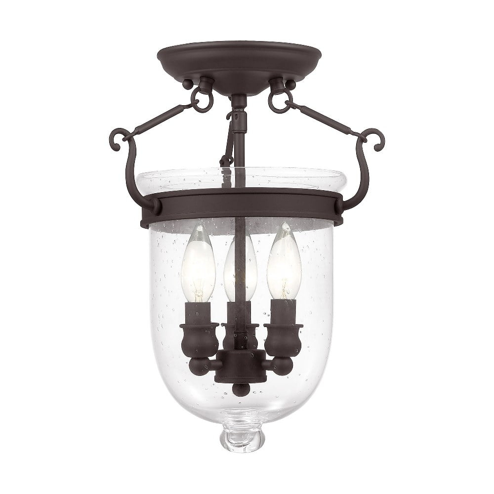 Breakwater Bay Phippsburg Glass Semi Flush Mount