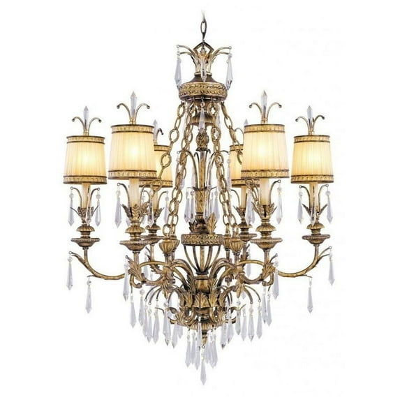 Livex Lighting La Bella 6 Light Chandelier