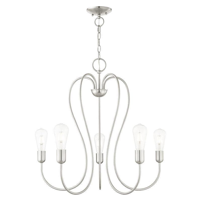 Livex Lighting - Lucerne - 5 Light Chandelier in New Traditional Style - 24