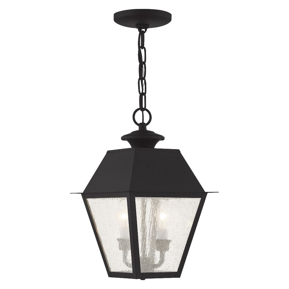 Livex Lighting Mansfield 2 - Light Pendant in  Black