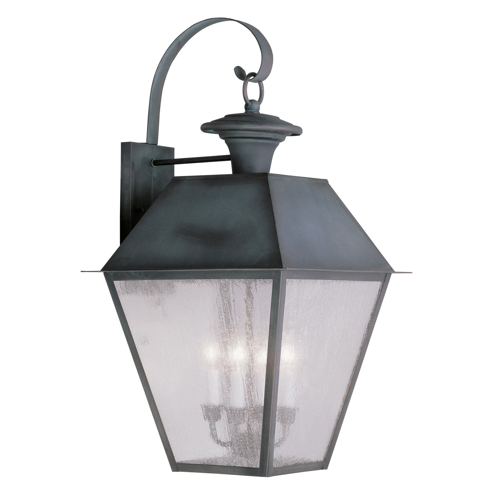 Livex Lighting Mansfield 4 - Light Wall Light in  Charcoal