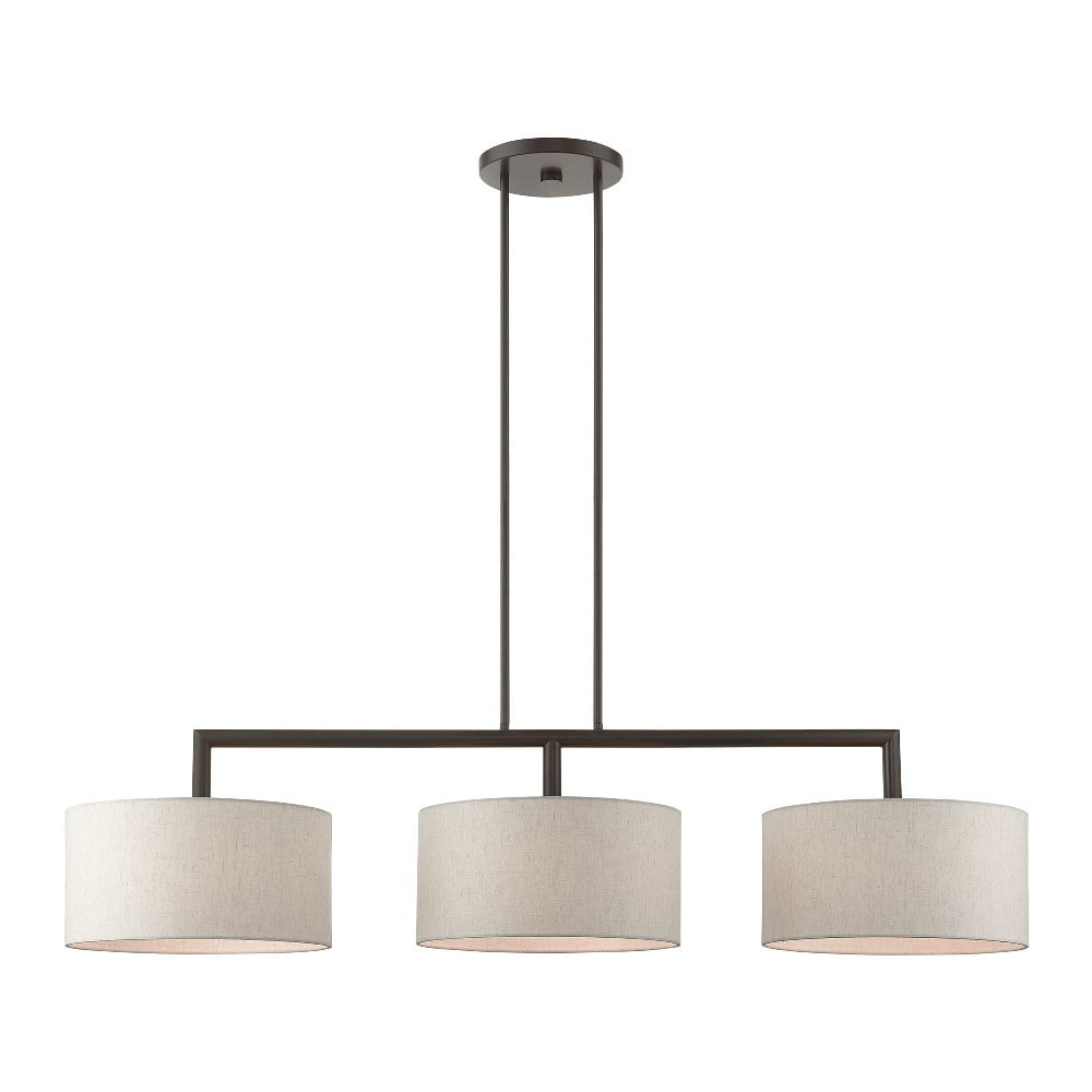 Livex Lighting Meridian 3 - Light Chandelier in  English Bronze
