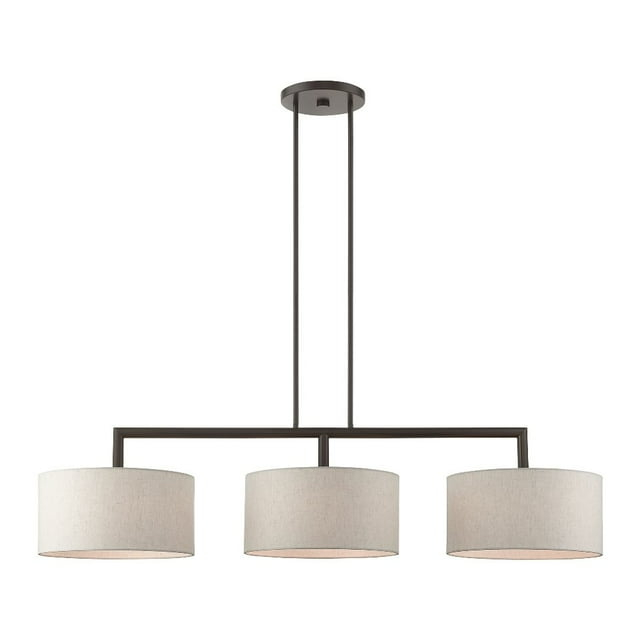 Livex Lighting Meridian 3 - Light Chandelier in  English Bronze