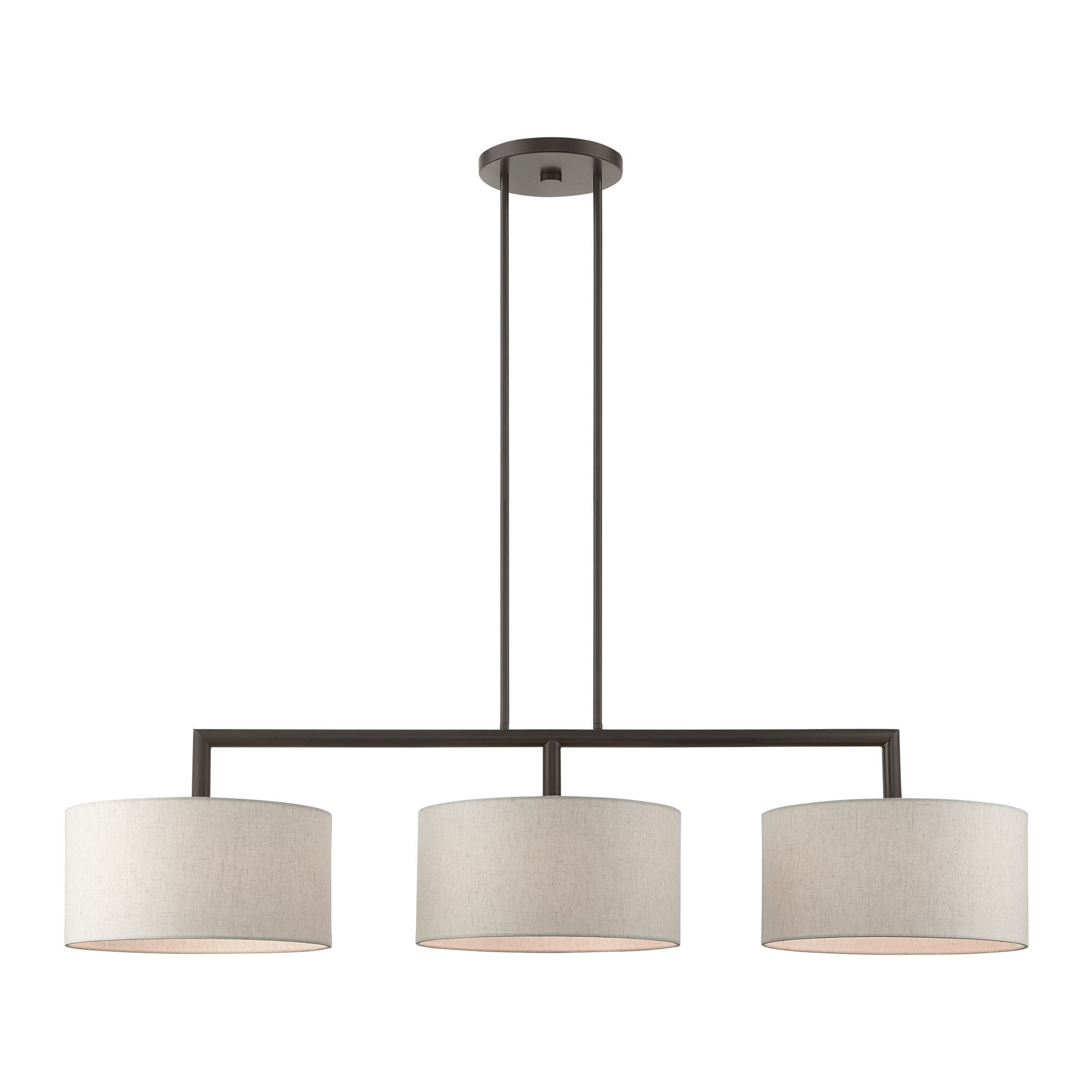 Livex Lighting Meridian 3 - Light Chandelier in  English Bronze