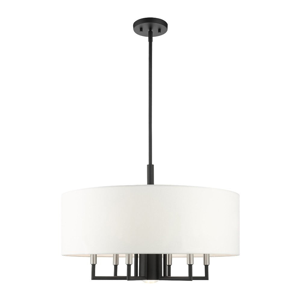 Livex Lighting Meridian 7 - Light Pendant in  Black
