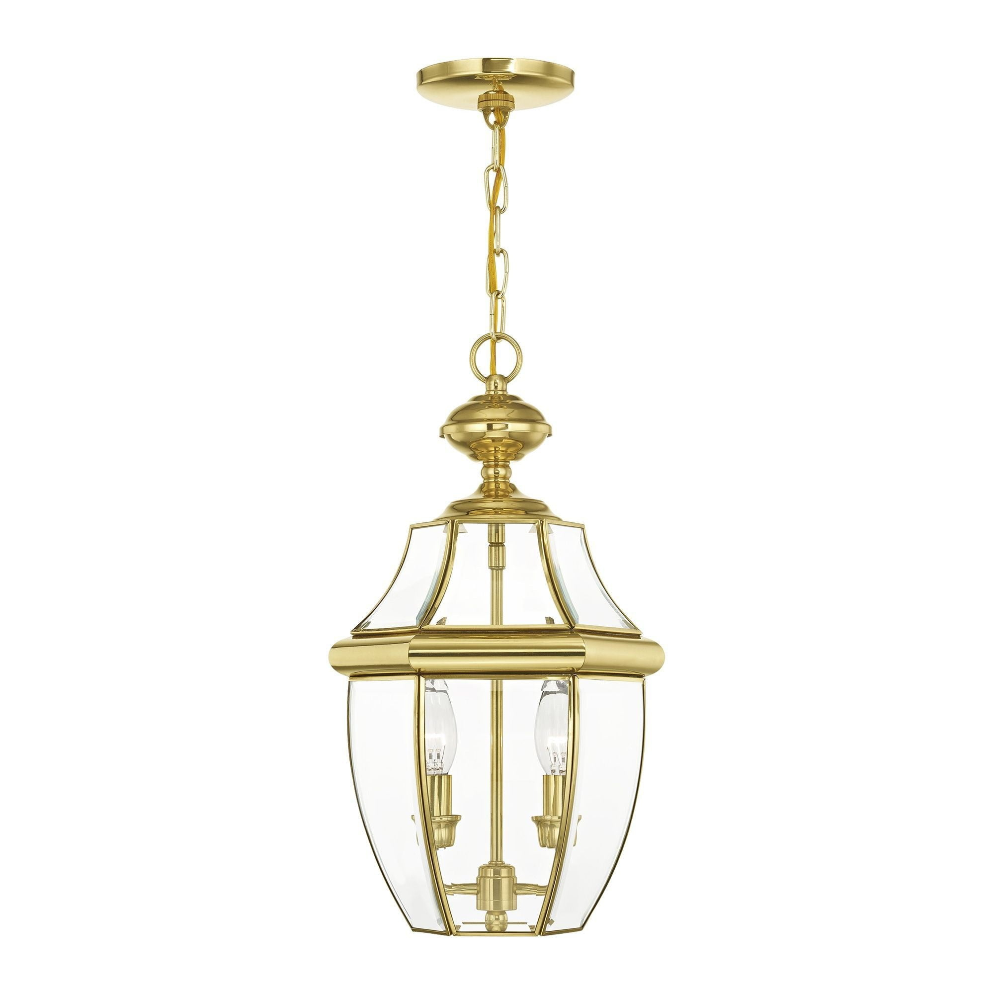 Livex Lighting Monterey 2 - Light Pendant in  Polished Brass