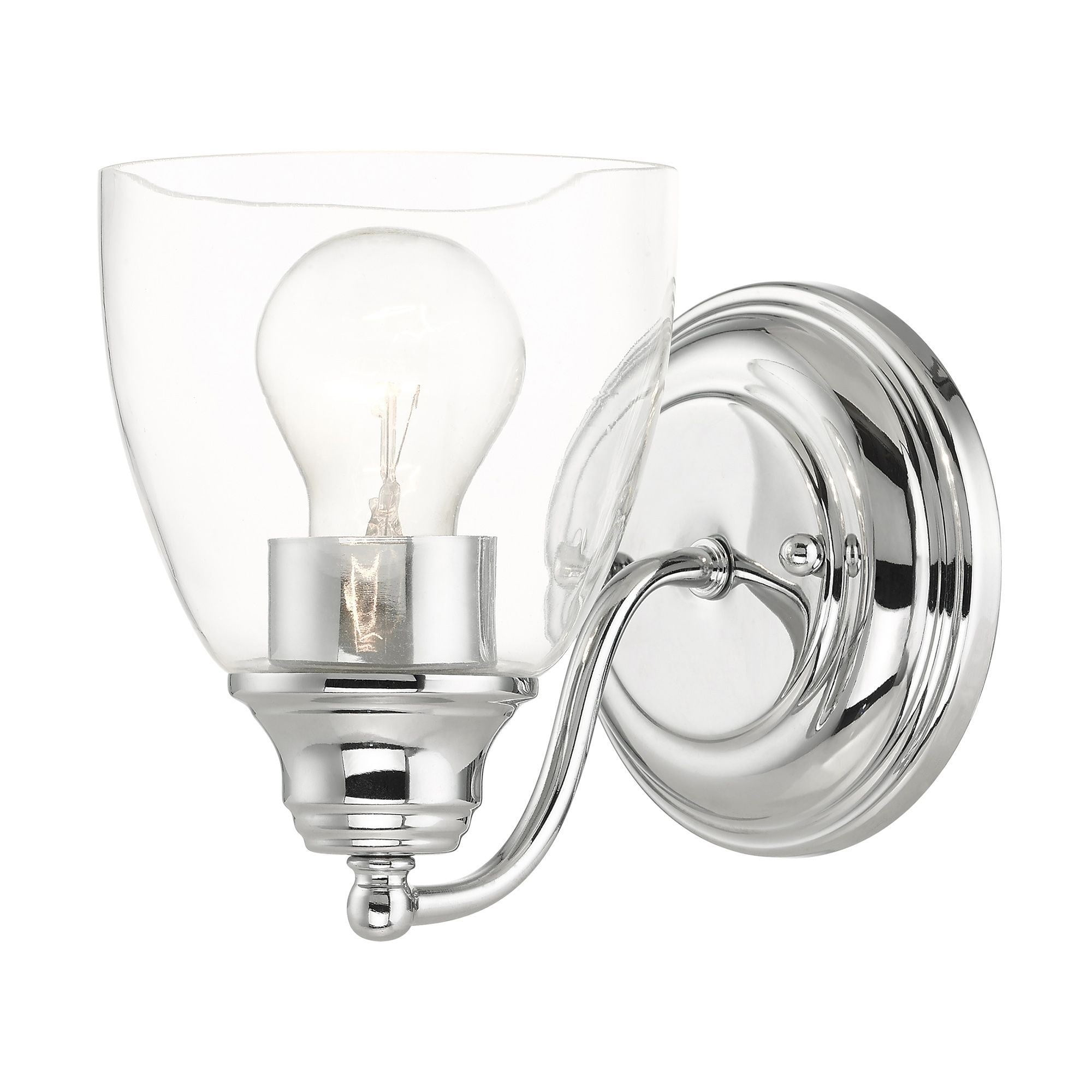 Livex Lighting Montgomery 1 - Light Vanity in  Polished Chrome