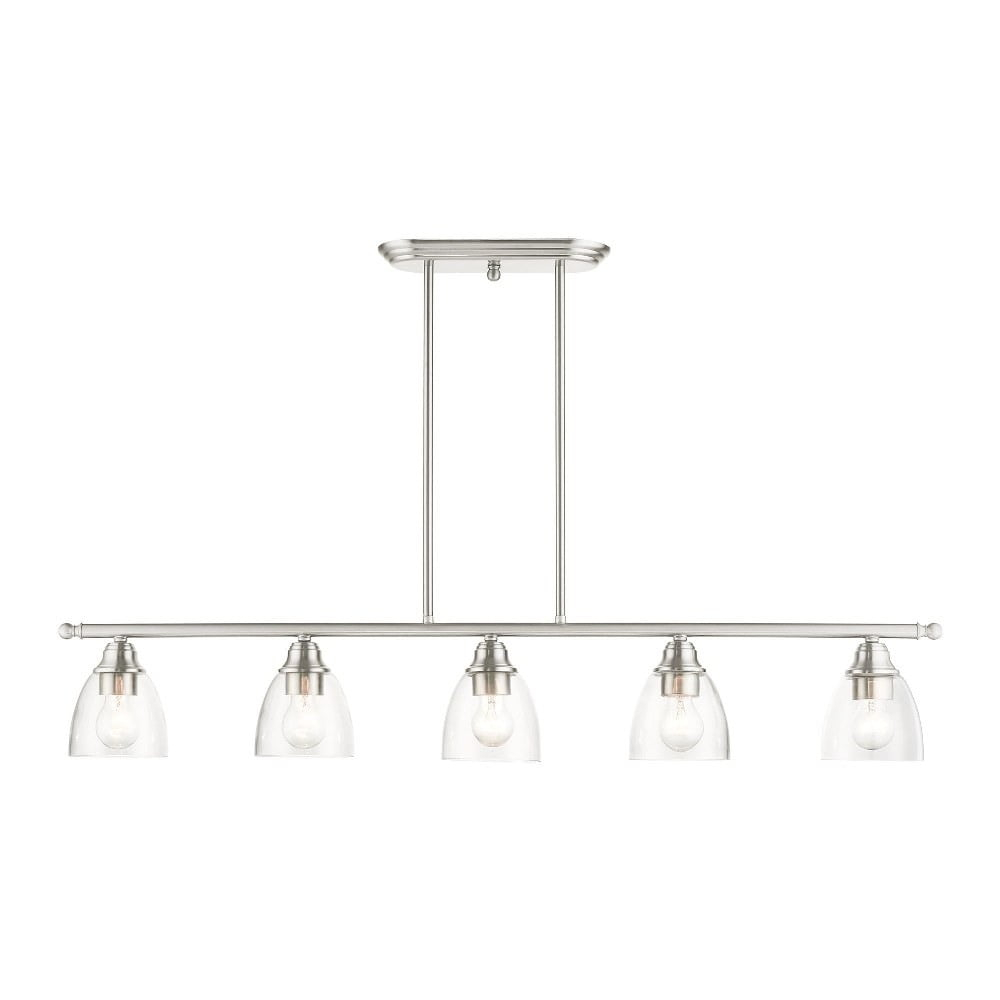 Livex Lighting Montgomery 5 - Light Chandelier in  Brushed Nickel