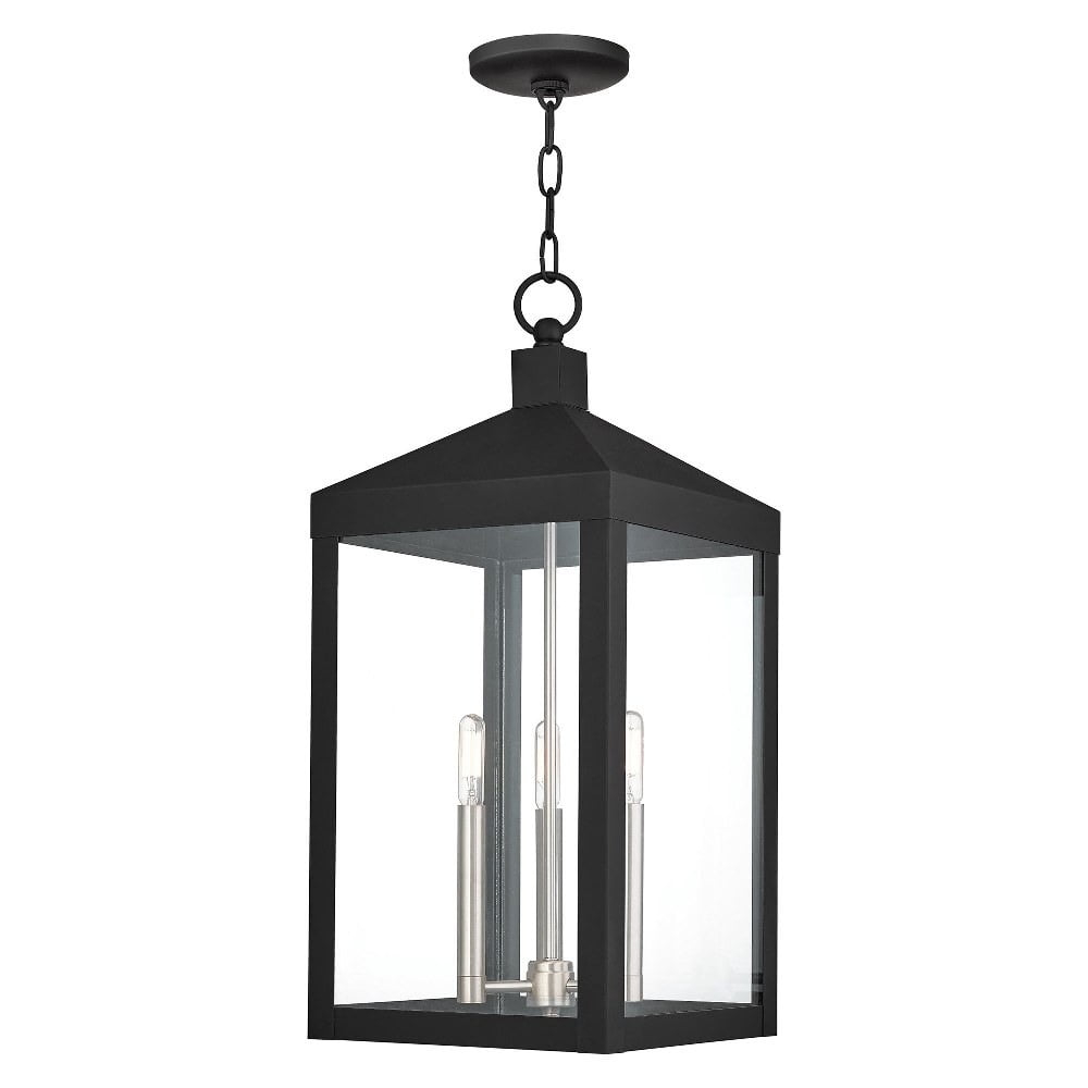 Livex Lighting Nyack 3 - Light Pendant in  Black