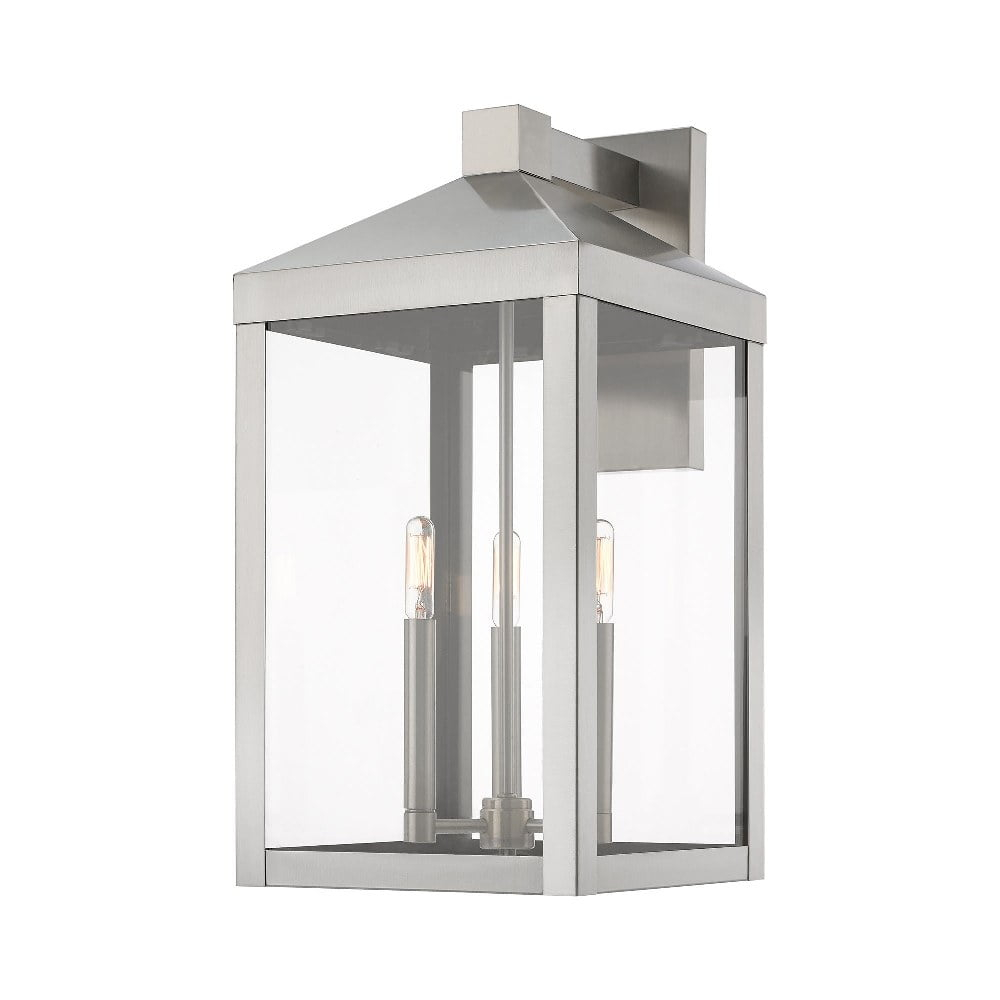 Livex Lighting Nyack 3 Light Outdoor Wall Lantern