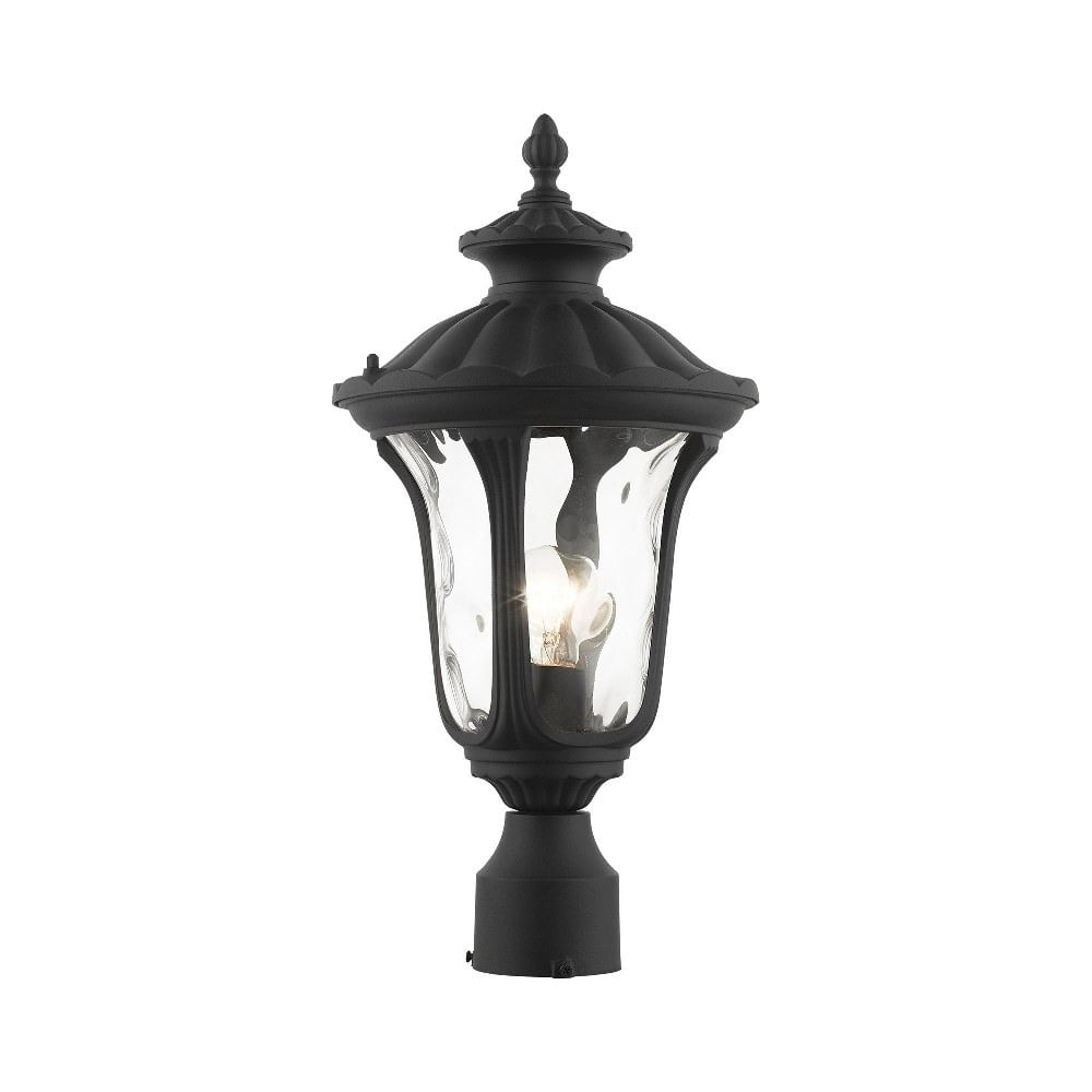 Livex Lighting Oxford 1 - Light Post Light in  Textured Black