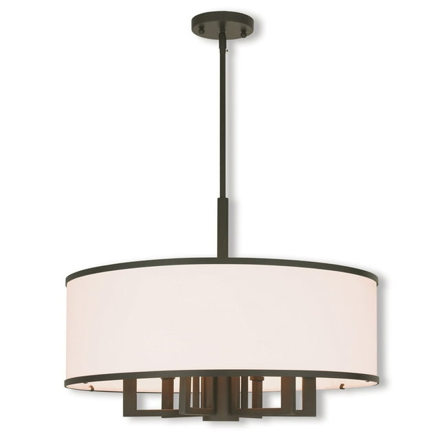 Livex Lighting Park Ridge 6 - Light Chandelier in  Bronze