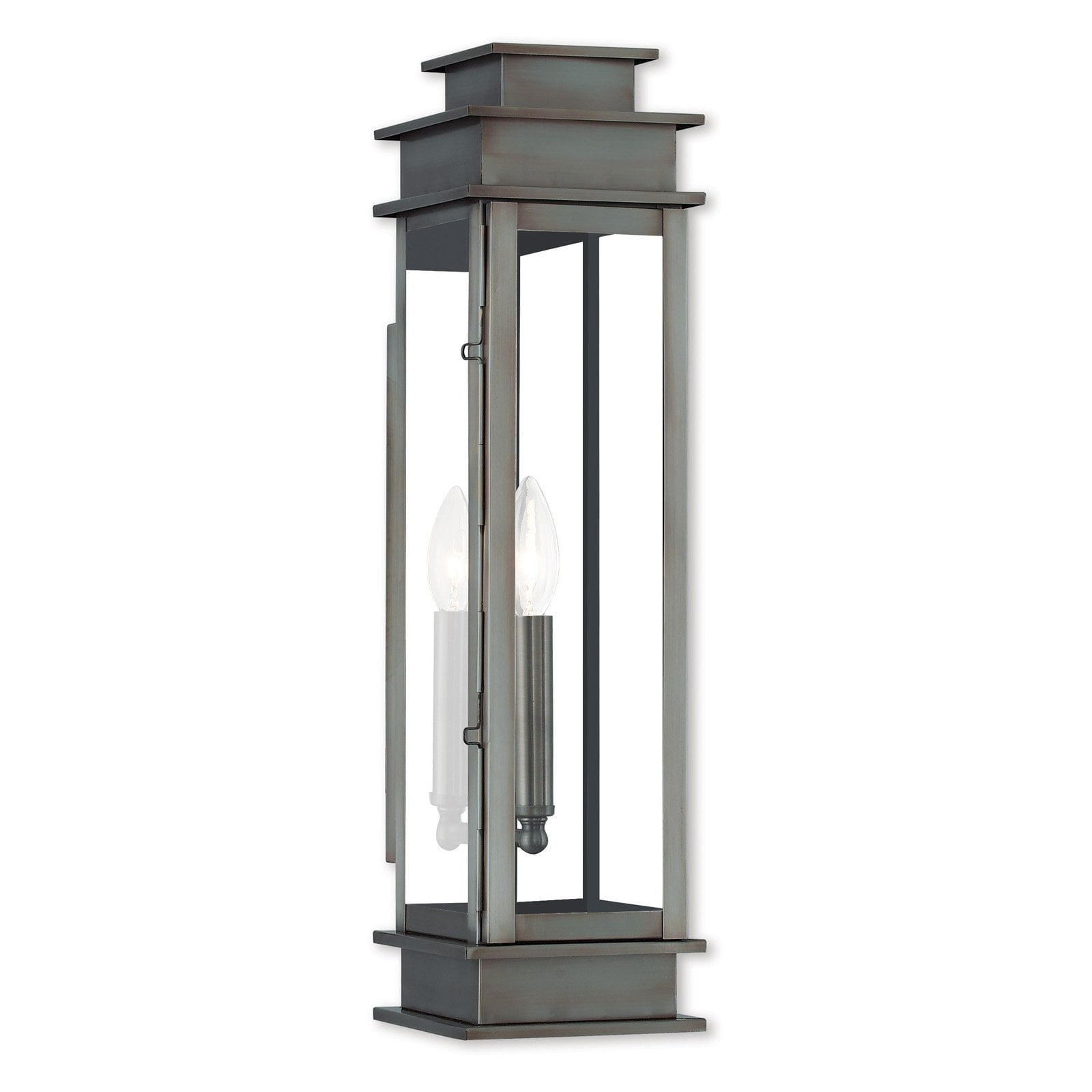 Livex Lighting Princeton 1 - Light Wall Light in  Vintage Pewter