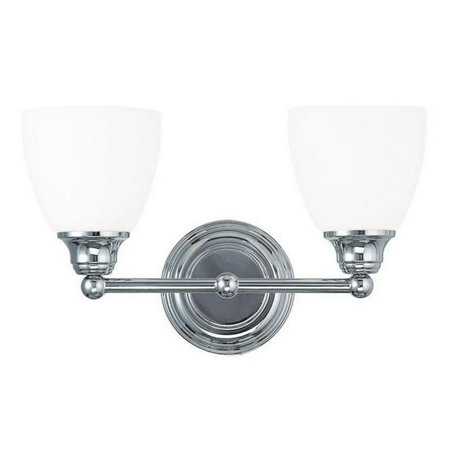 Livex Lighting Somerville 2 - Light Vanity in  Polished Chrome