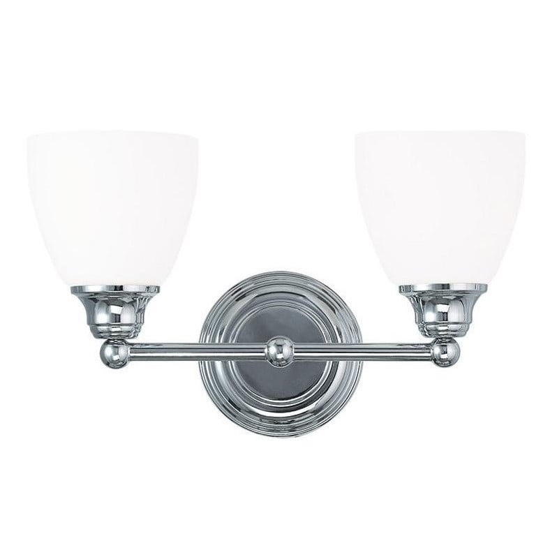 Livex Lighting Somerville 2 - Light Vanity in  Polished Chrome