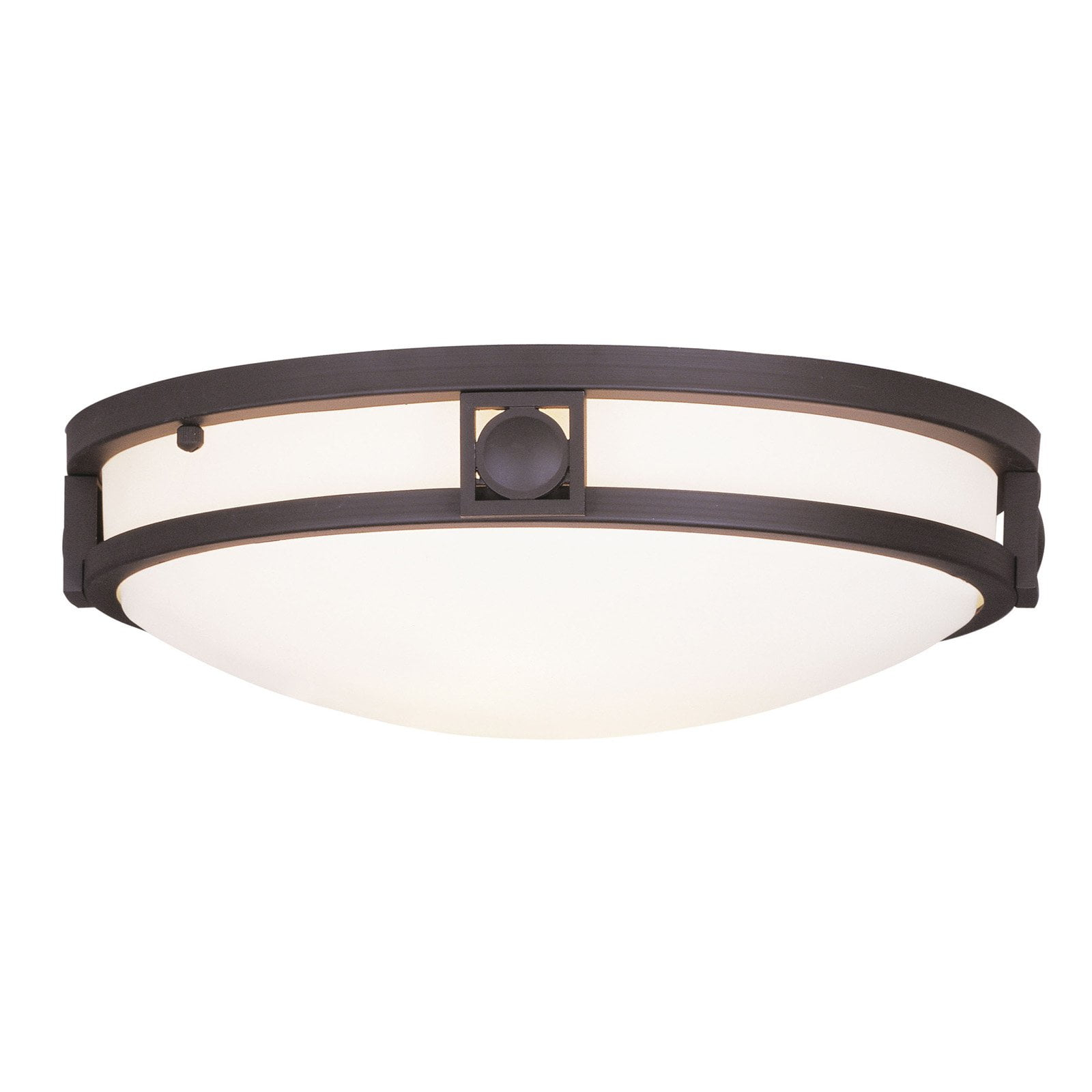 Livex Lighting Titania 2 - Light Flush Mount in  Bronze