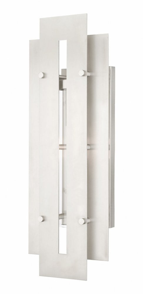 Livex Lighting Utrecht 1 - Light Wall Light in  Brushed Nickel