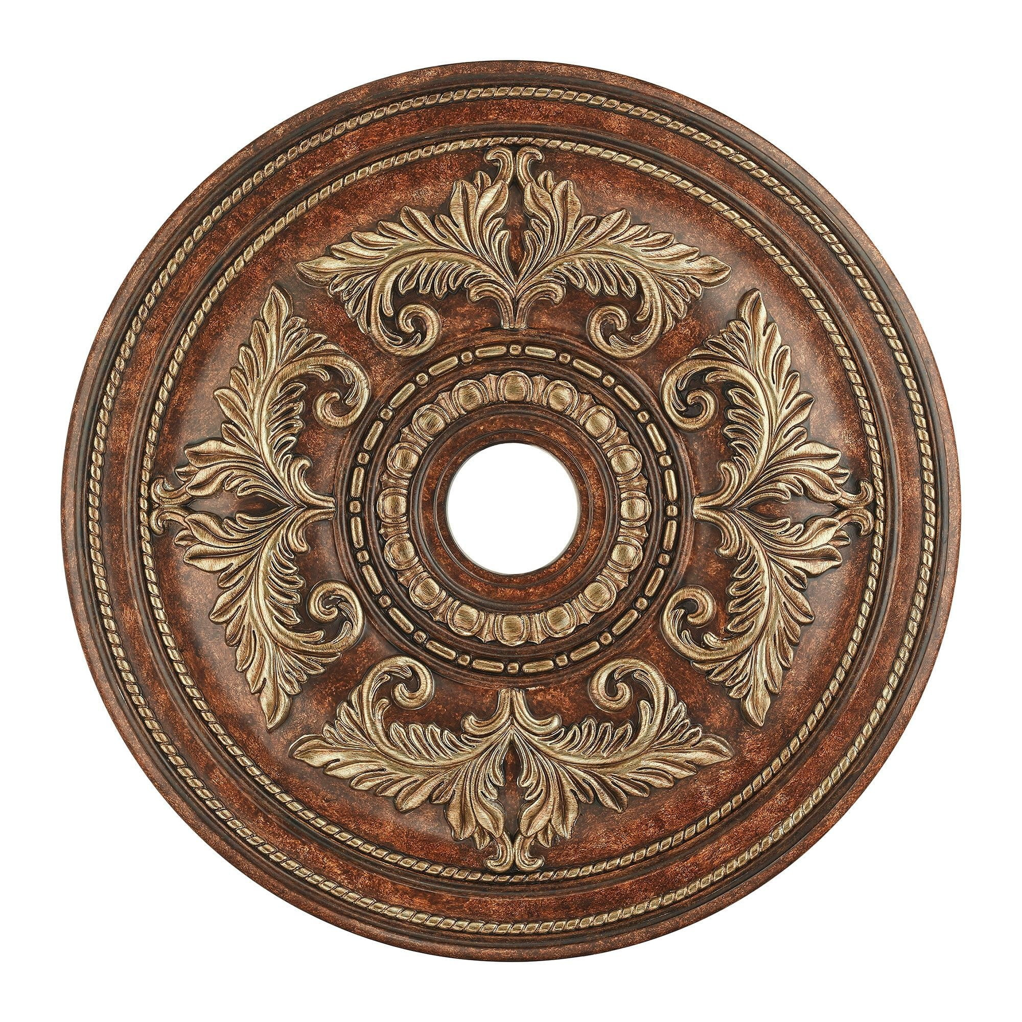 8210-63-Livex Lighting-Versailles - Ceiling Medallion in Style - 30.5 Inches wide by 1.5 Inches high-Verona Bronze Finish
