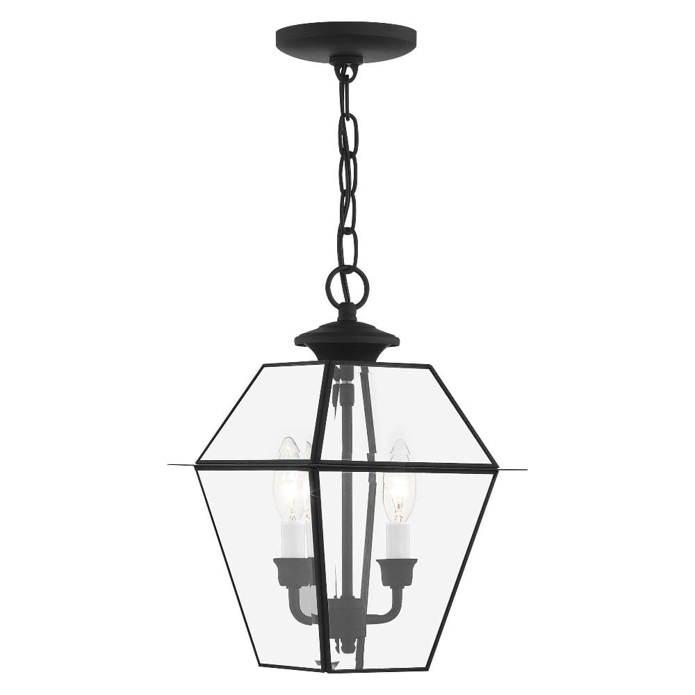 Livex Lighting Westover 2 - Light Pendant in  Black