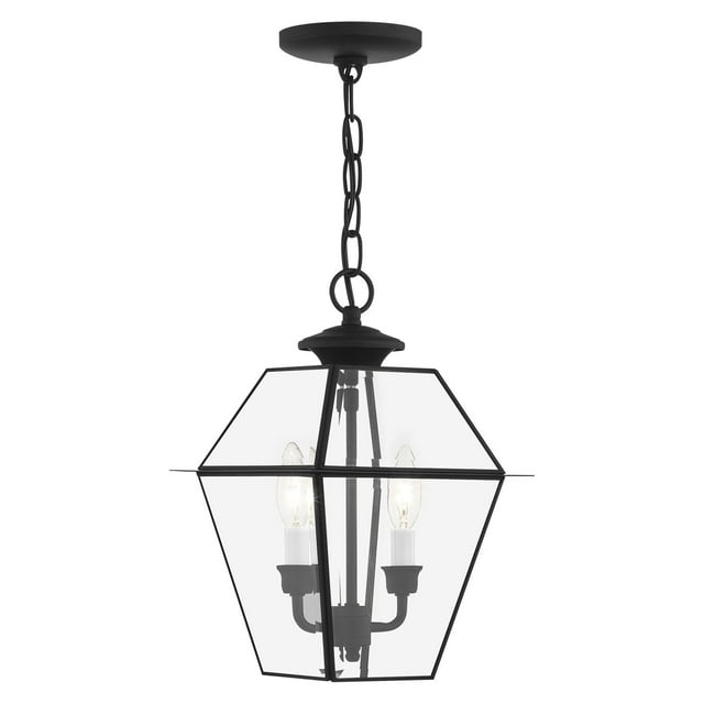 Livex Lighting Westover 2 - Light Pendant in  Black
